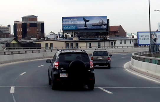 Image of a billboard in Boston