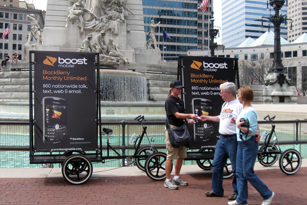 Image of Bike Display Advertising