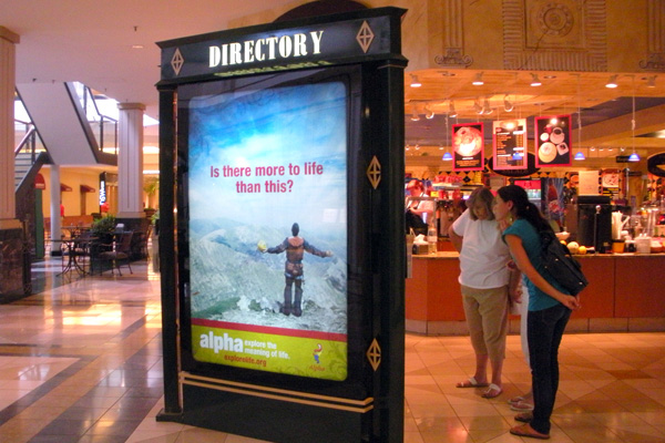 Image of Mall Advertising Displays