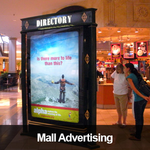 Image of Mall Advertising Displays