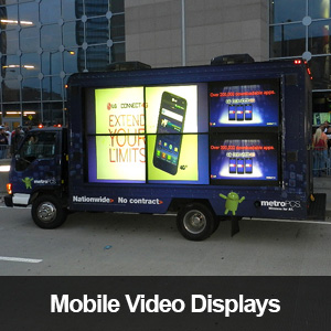 Image of Mobile Digital Video Display Vehicle
