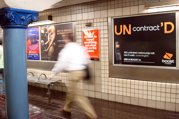 Image of Subway Advertising
