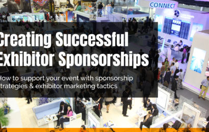 How to support your event with sponsorship strategies & exhibitor marketing tactics