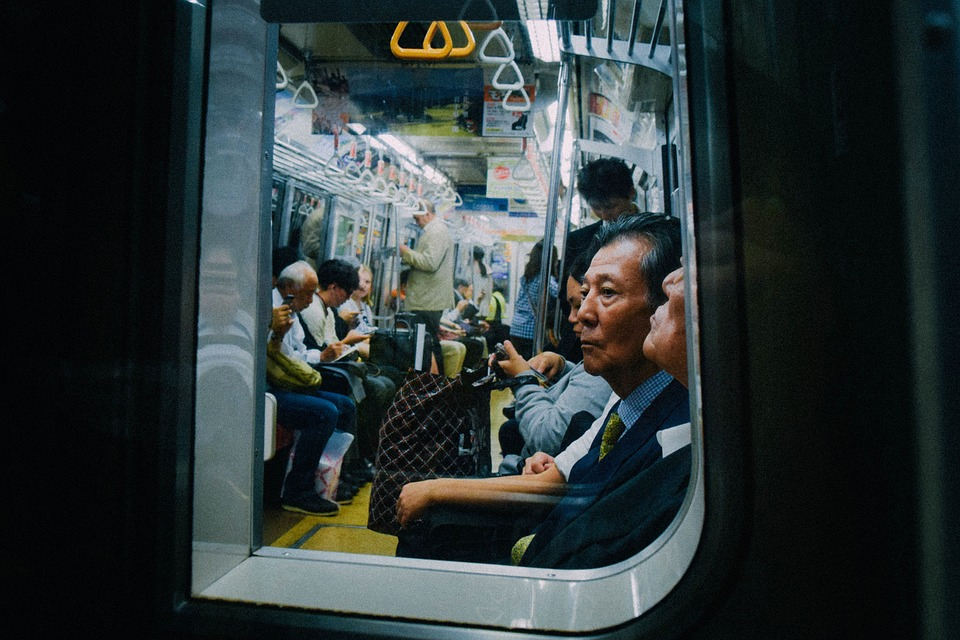 Imagine this interior transit space fully digitized. What immersive experience would your brand offer to these bored commuters?