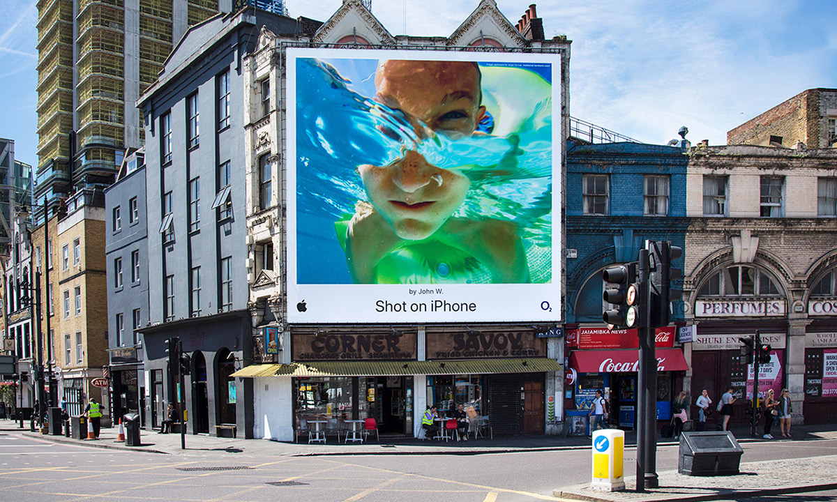 Apple Shot on iPhone Out of Home Billboard Campaign