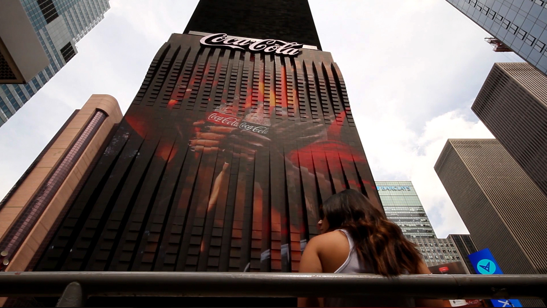 Coca Cola Time Square 3D Robotic Billboard and Experiential