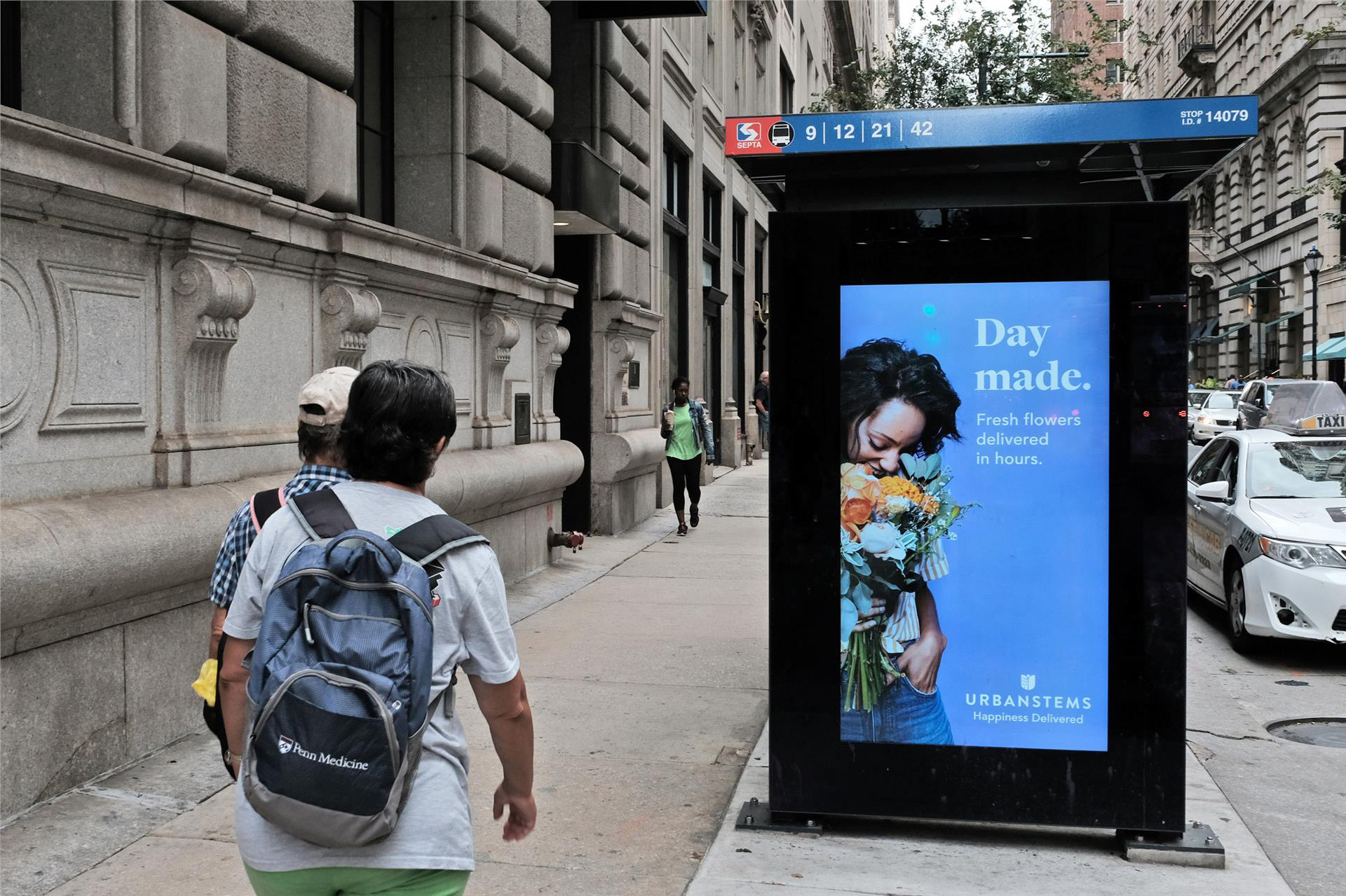 Urban Stems Digital Transit Shelter