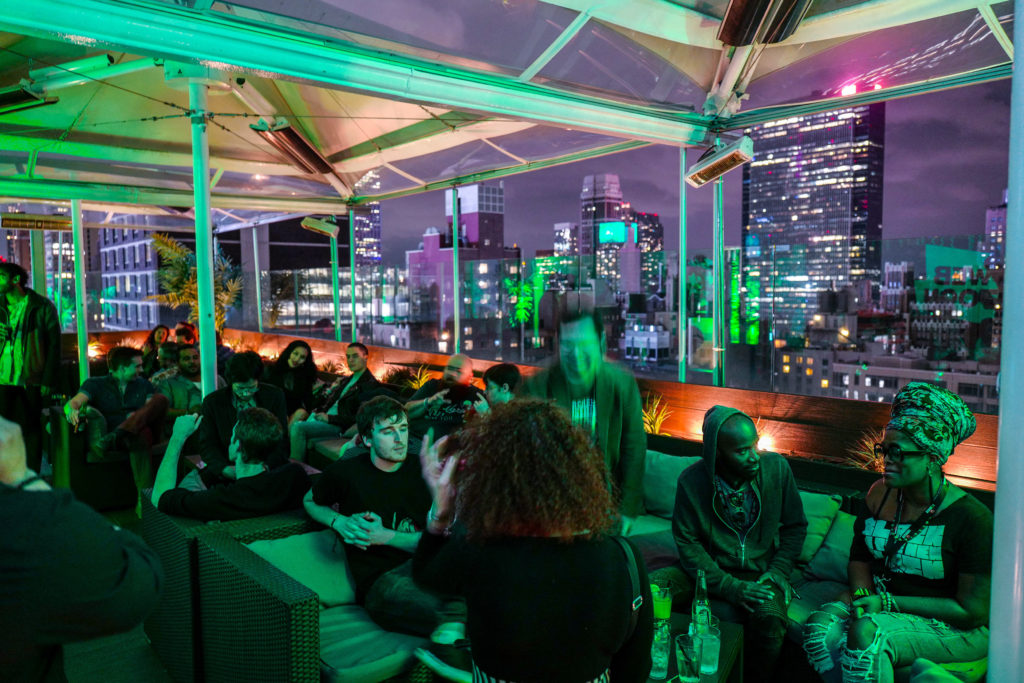 EMC Outdoor - Webtoon Comic Con rooftop party