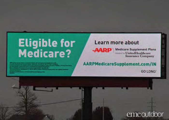 EMC Outdoor Blog - Health Insurance Marketing - Digital billboard