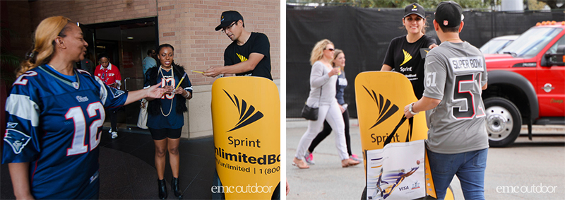 EMC Outdoor Blog - Sprint Super Bowl