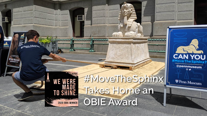 #MoveTheSphinx Earns Experiential OBIE Award