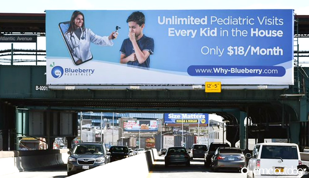 an image of a billboard advertisement