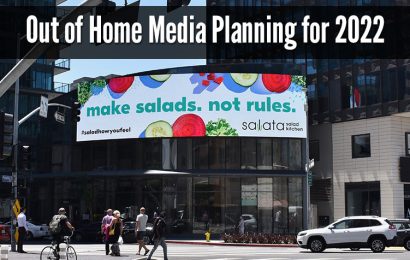 Out of Home Media Planning for 2022