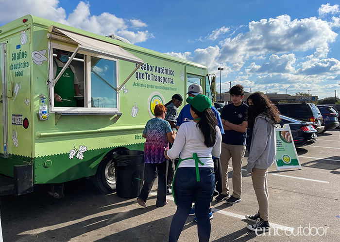 OOH La Vaquita mobile food truck