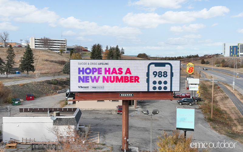 Image of a digital billboard 