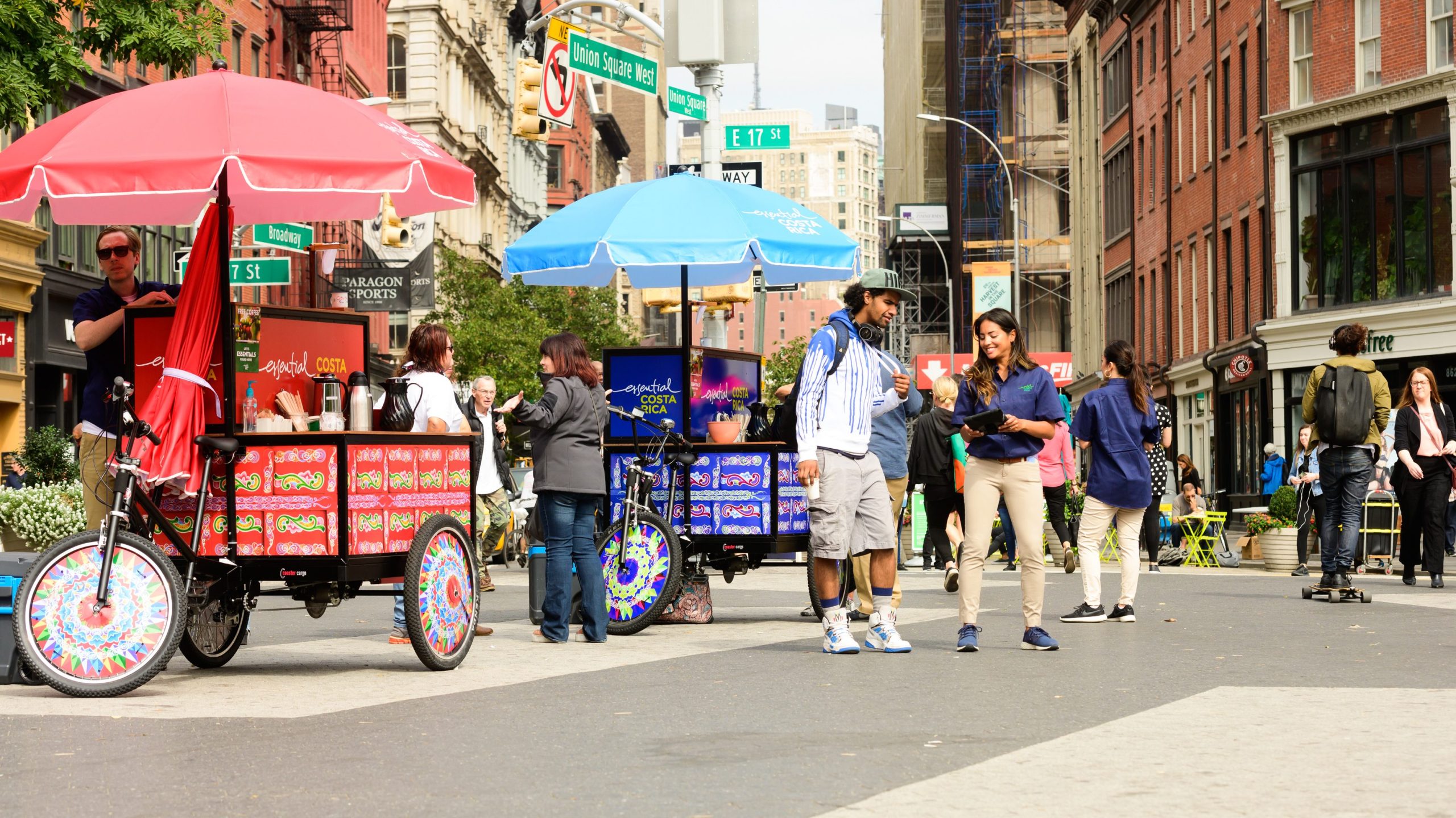 An experiential marketing campaign for Costa Rica Tourism sharing Costa Rican coffee