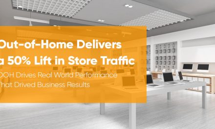 Out-of-Home Media Delivers a 50% Lift in Store Traffic