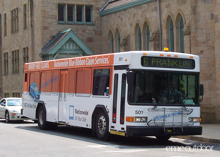 bus advertising