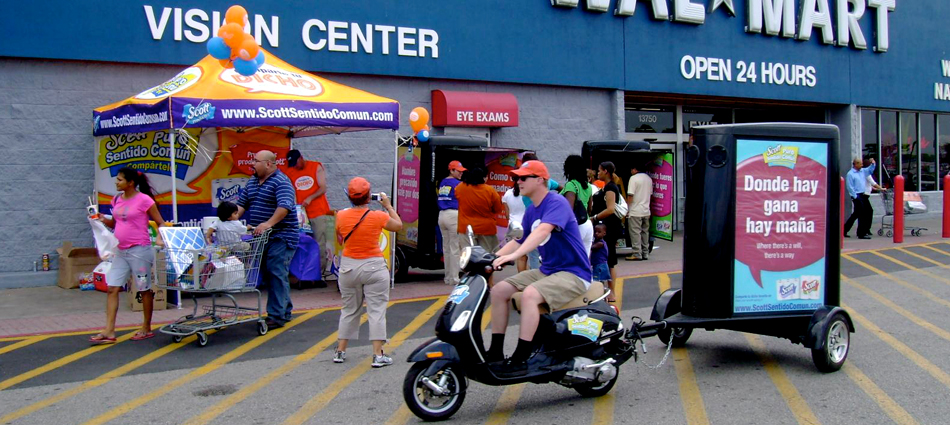 Scott Scooter Tour spreads wisdom (and paper towels) across the country