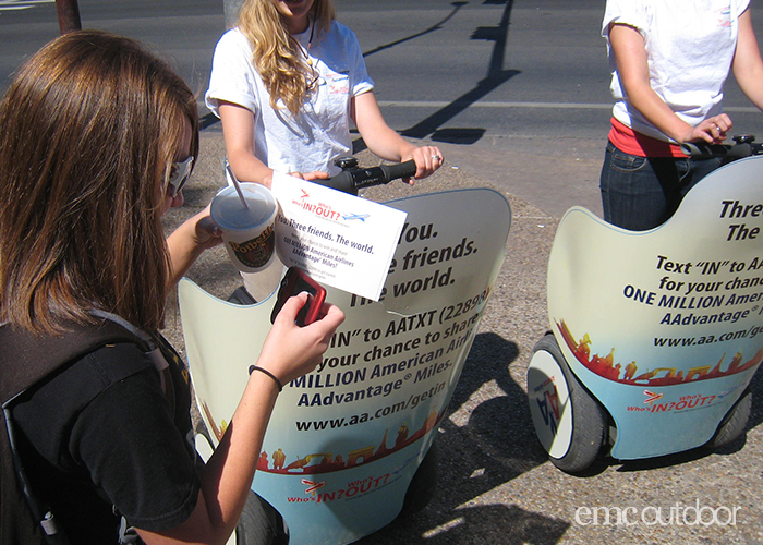 segway advertising