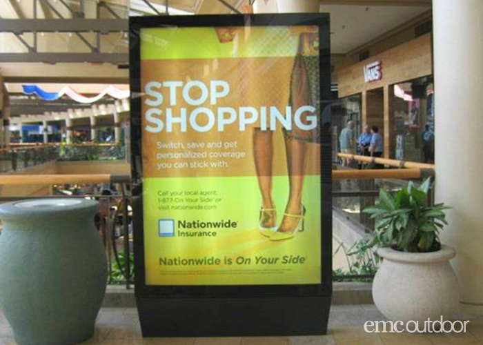 mall advertising