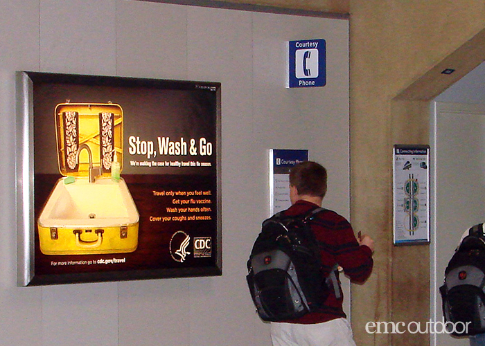 airport advertising