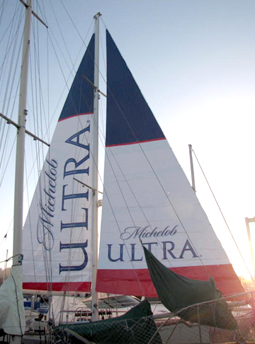 Michelob gets bonus TV time at the US Open with creative OOH media.