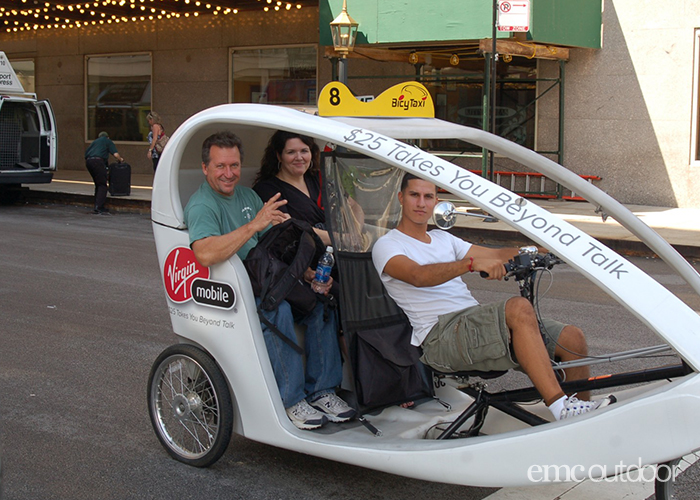 bike mobile advertising