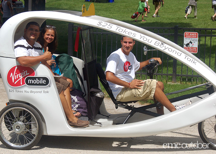 bike mobile advertising