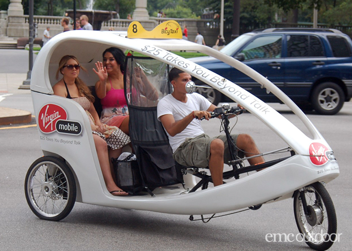 bike mobile advertising