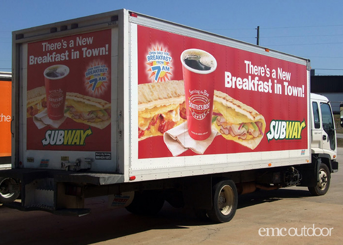 truck advertising