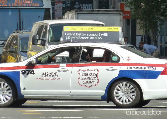 taxi advertising