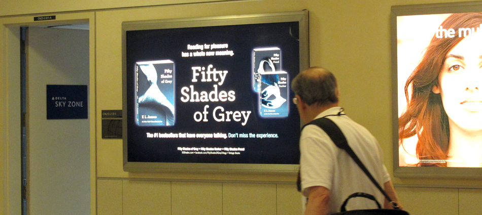 50 Shades of Grey: Reaching readers at the airport