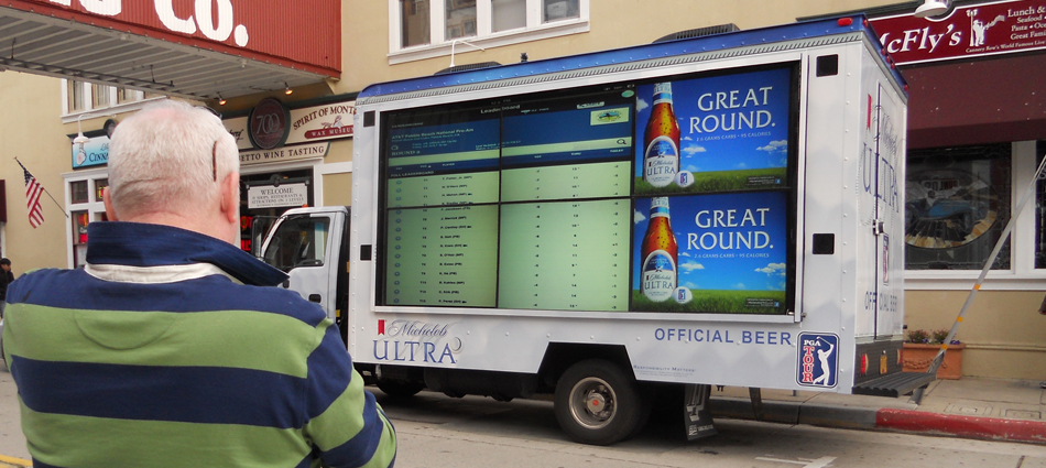 Michelob Ultra: Reaching golf fans with digital out of home