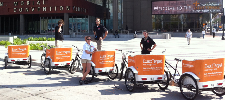 Exact Target Pedicabs