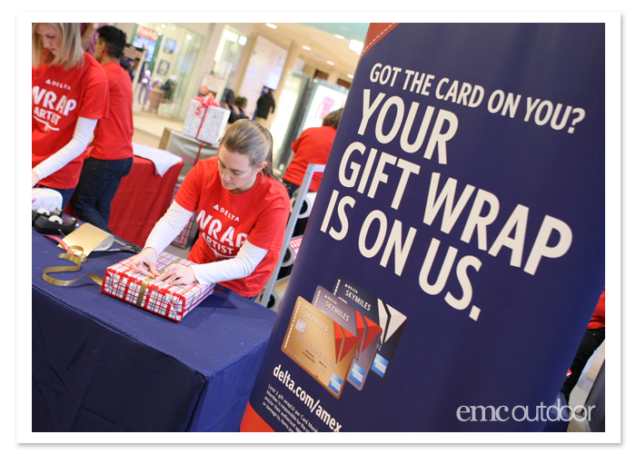 Delta Airlines Wrap Station