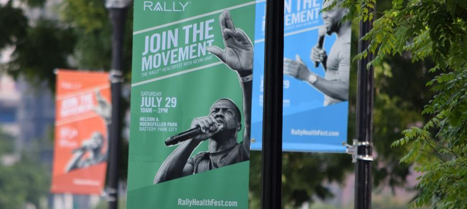 Rally Health and Kevin Hart use Out of Home to drive Event Attendance in NYC