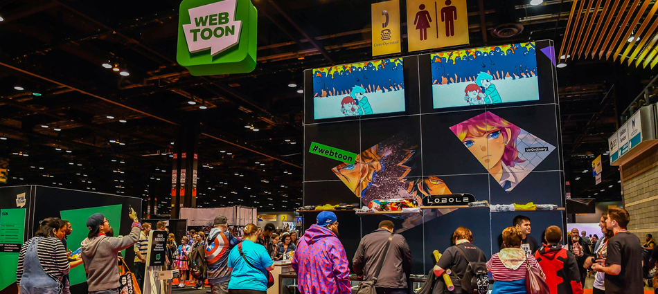 Webtoon: Comic-Con Exhibit Reaches ‘Creators’ Where They Are