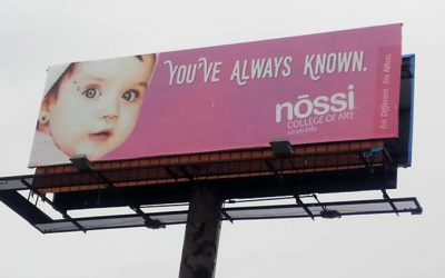 Nossi College of Art: Recruiting Creatives with OOH & Digital