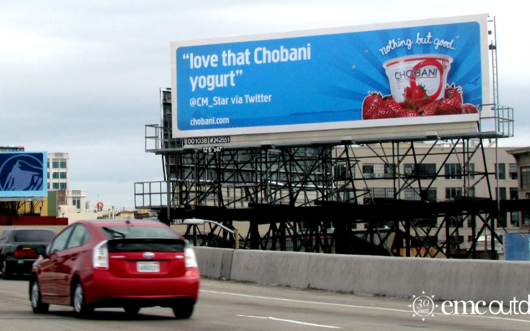 Chobani: Building an Emerging Brand with Out of Home Media