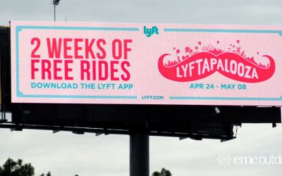 Legacy Campaign: LYFT – Brand Building with Digital Out of Home