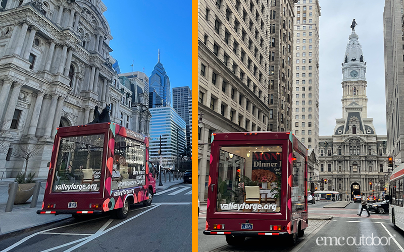 Valley Forge Tourism Glass Truck Philadelphia