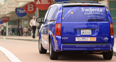 Wrapped Vehicle Advertising for Boehringer Ingelheim