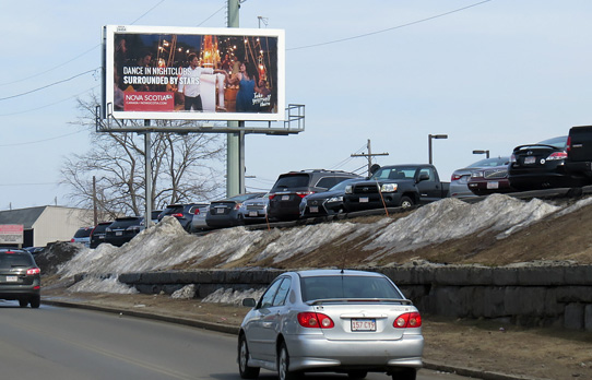 Image of a poster ad in Boston