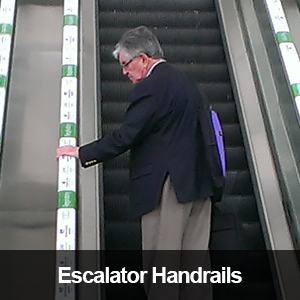 Branded Escalator Handrail Advertising