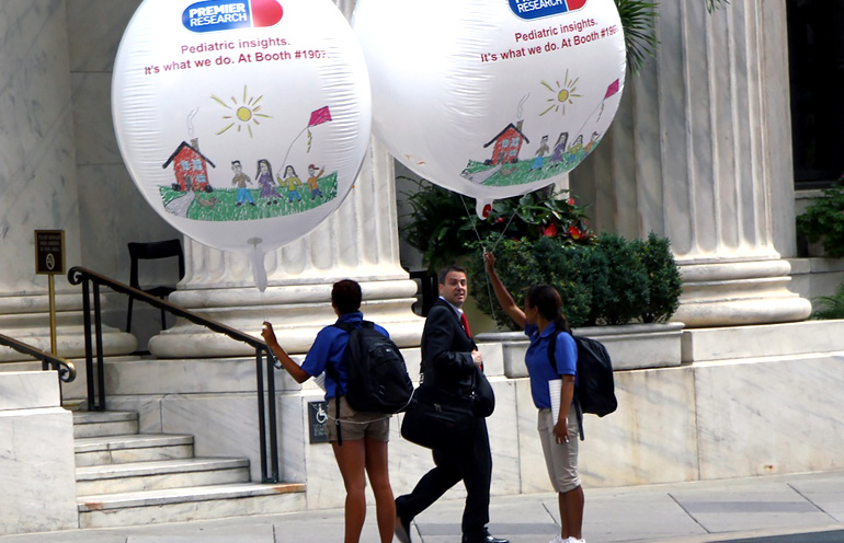 inflatable advertising displays