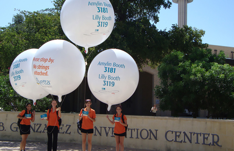 inflatable advertising displays