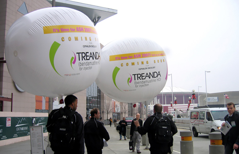 inflatable advertising displays