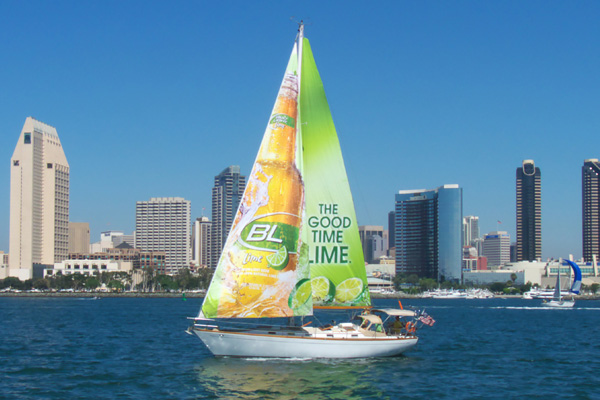 Branded Sail Advertising