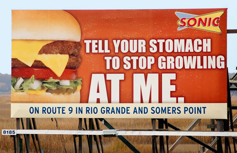 poster advertising